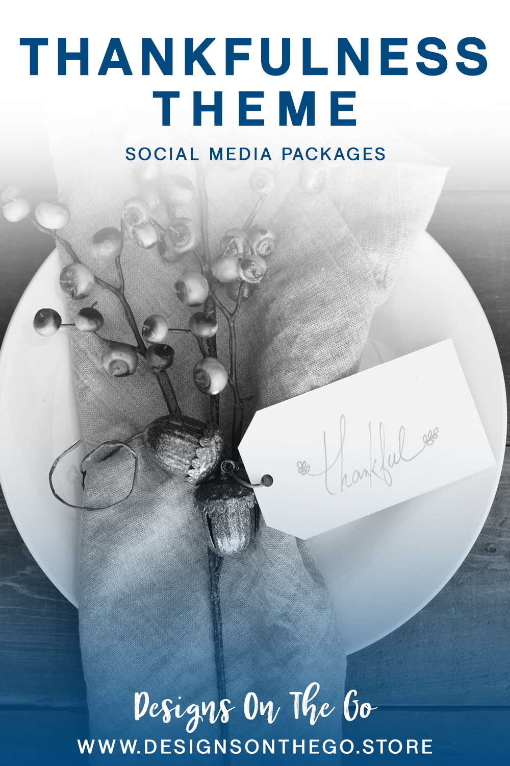 Thankfulness Themed Social Media Packs