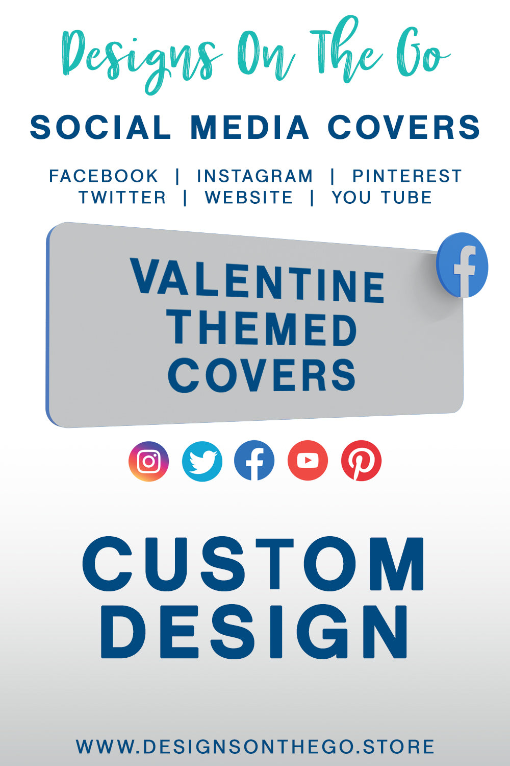 Valentine Themed Social Media Covers