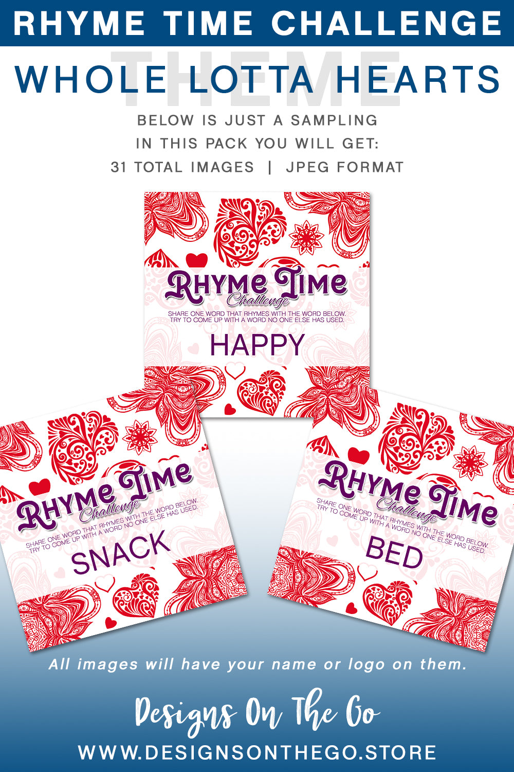 Rhyme Time Daily Challenges