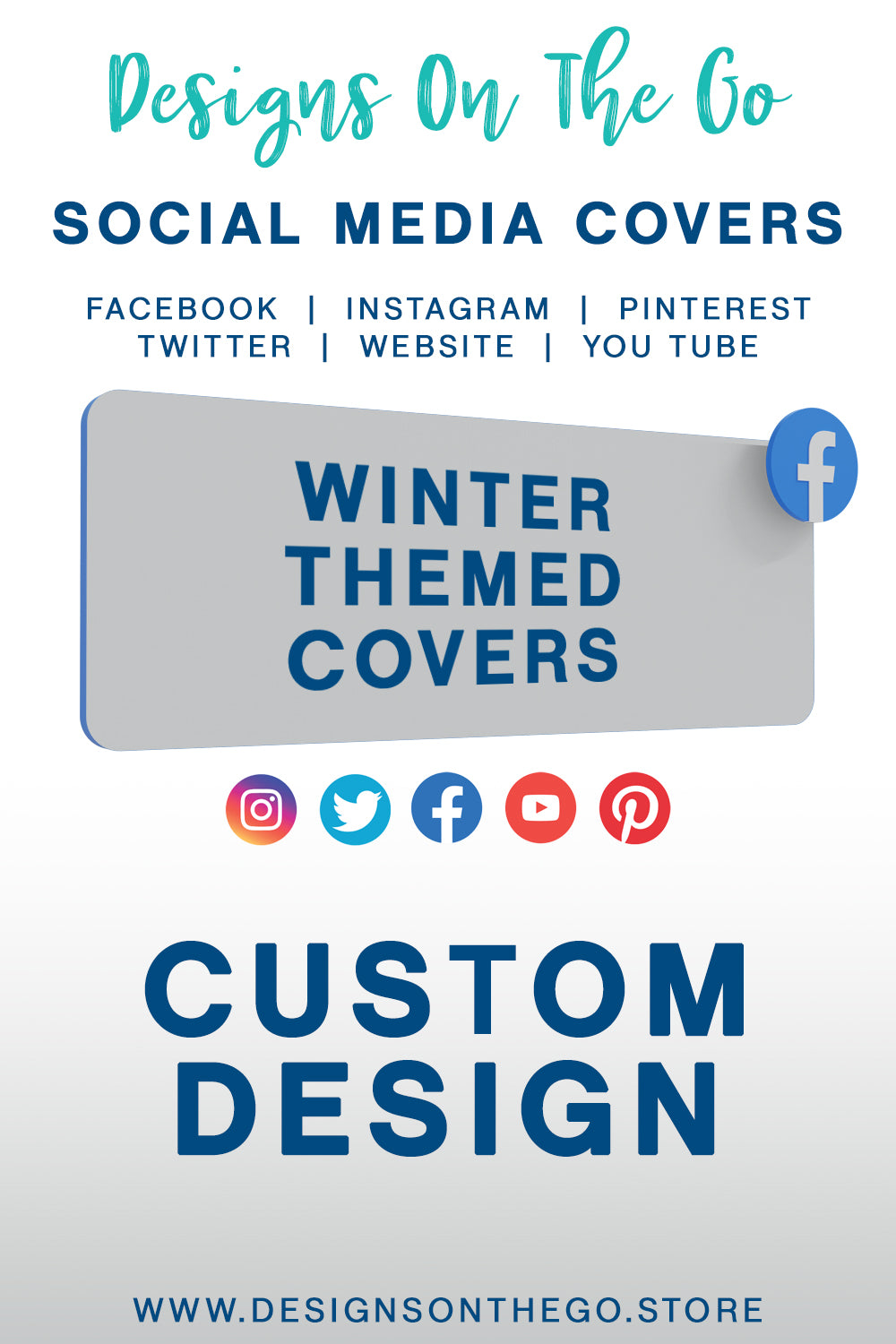 Winter Themed Social Media Covers