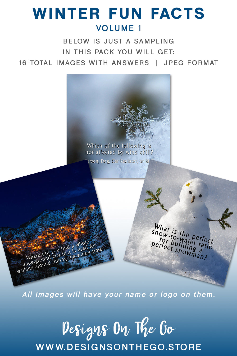 Seasonal Themed Social Media Packs