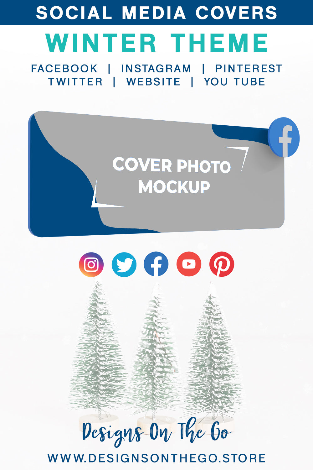 Winter Themed Social Media Covers