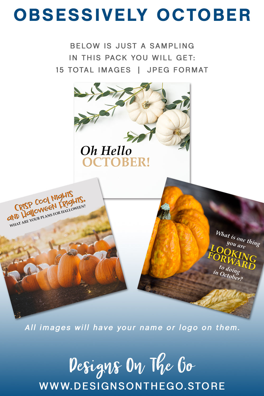 Seasonal Themed Social Media Packs