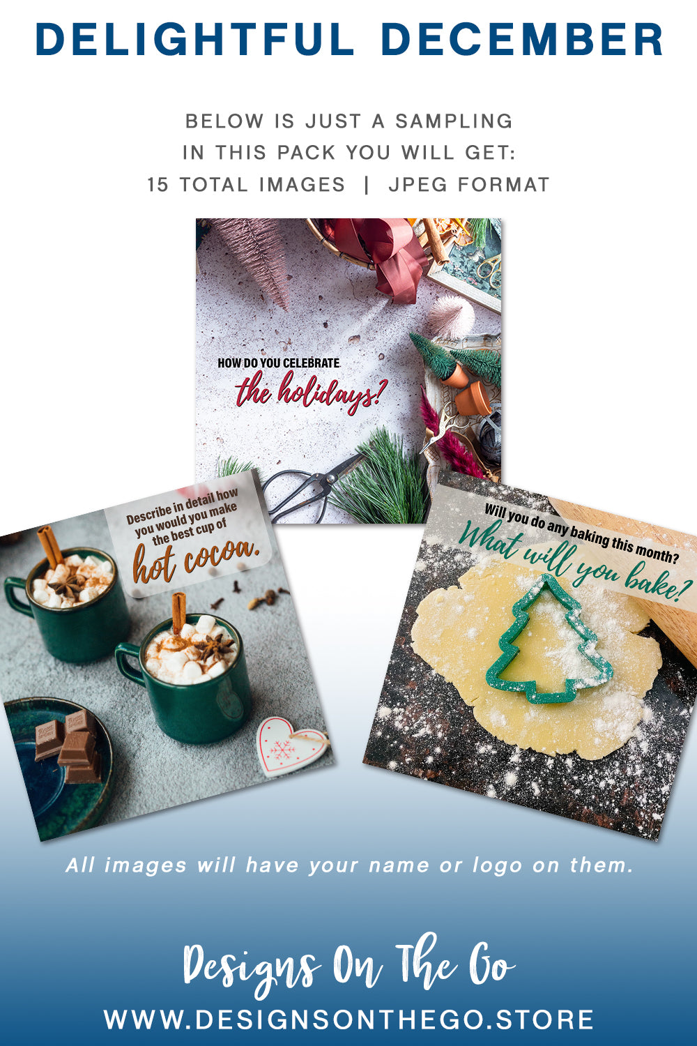 Seasonal Themed Social Media Packs