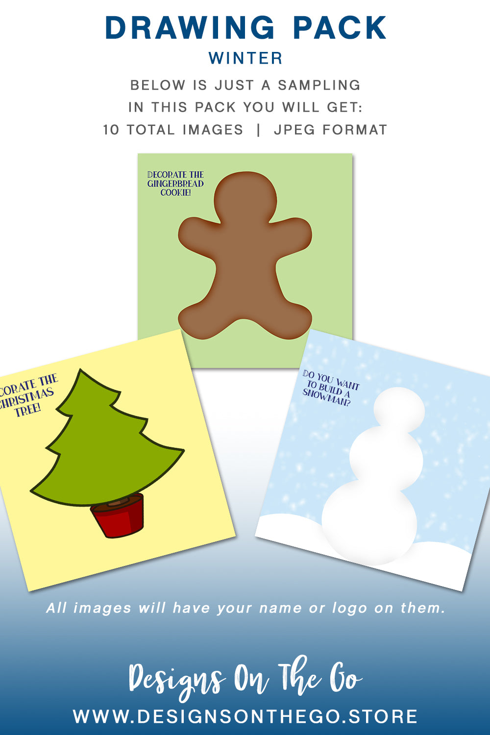 Seasonal Themed Social Media Packs