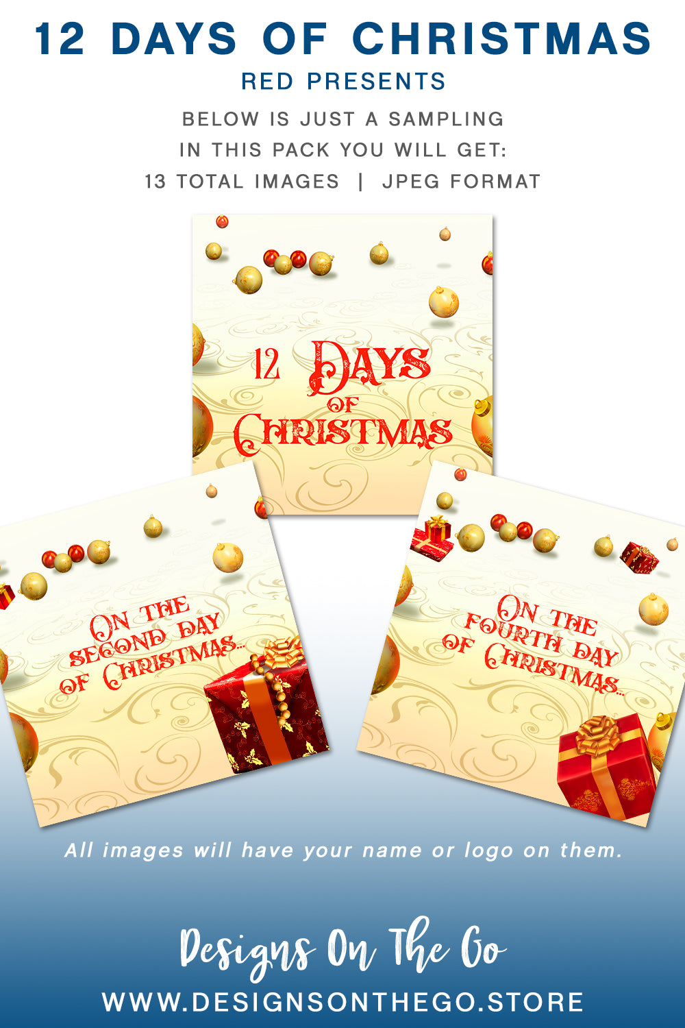 Celebrate the season with our Holiday Themed Social Media Packs from Designs On The Go! Perfect for boosting your online presence, these customizable graphics add festive flair to your posts. Engage your audience with eye-catching designs that embody the spirit of the holidays. Elevate your brand and spread joy this season!