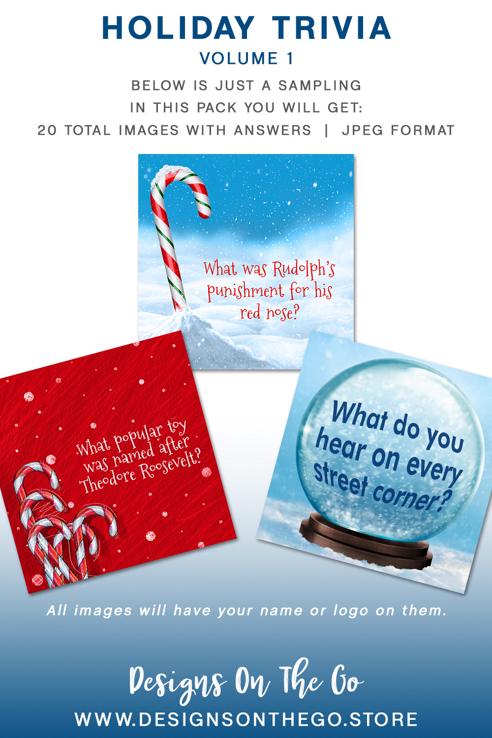 Holiday Themed Social Media Packs