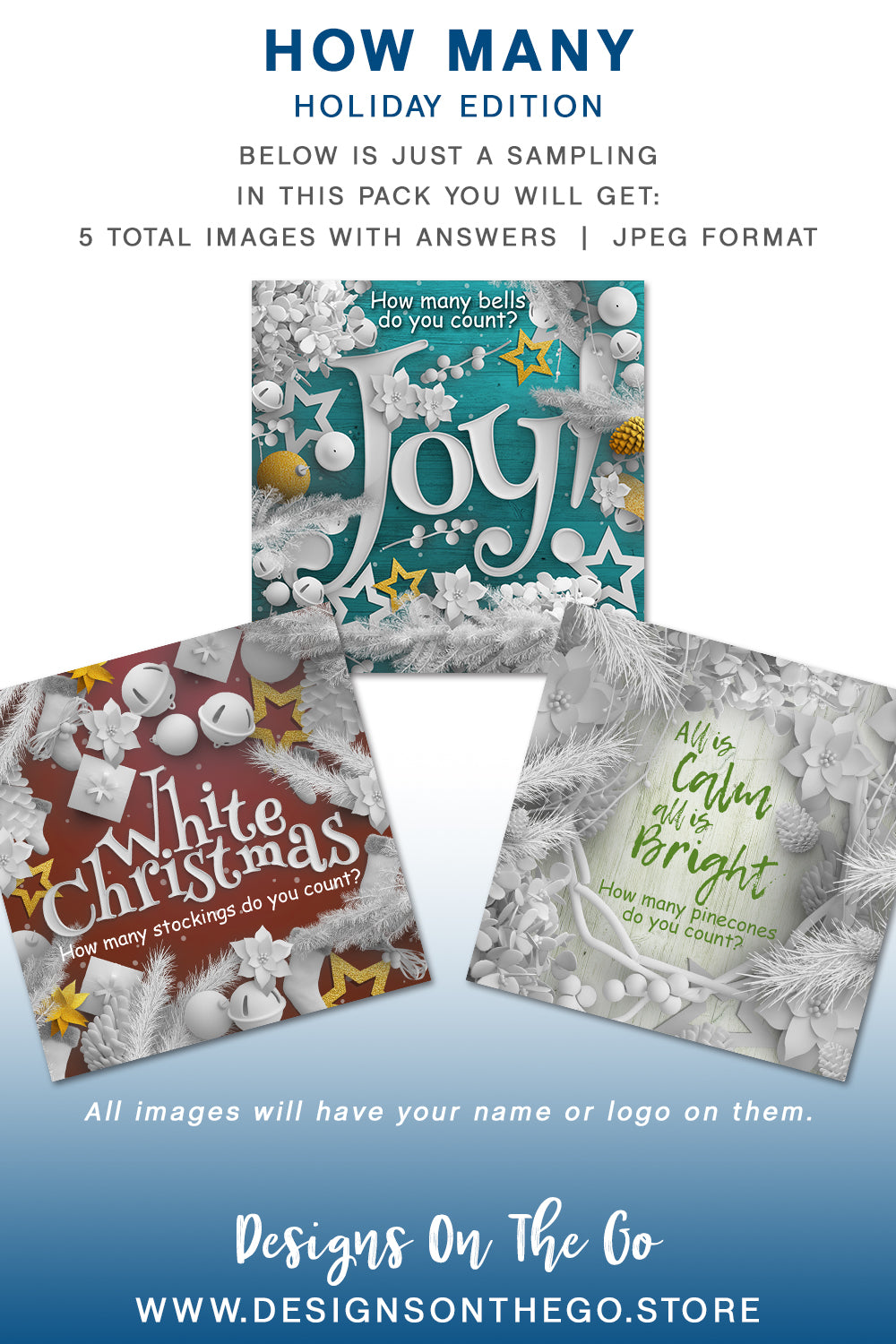 Celebrate the season with our Holiday Themed Social Media Packs from Designs On The Go! Perfect for boosting your online presence, these customizable graphics add festive flair to your posts. Engage your audience with eye-catching designs that embody the spirit of the holidays. Elevate your brand and spread joy this season!
