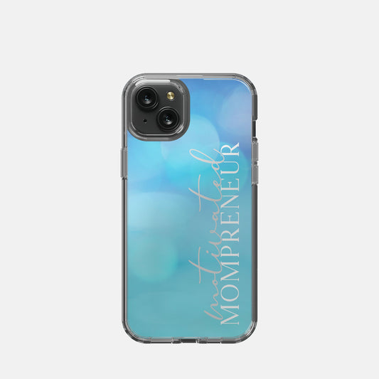 Dive into success with the iPhone 15 Plus Clear Case - Motivated Mompreneur Icy Ocean from Designs On The Go. This sleek case showcases a stunning icy ocean design, combining style with durability. Perfect for mompreneurs who stay motivated, this case protects your phone while highlighting your entrepreneurial drive.