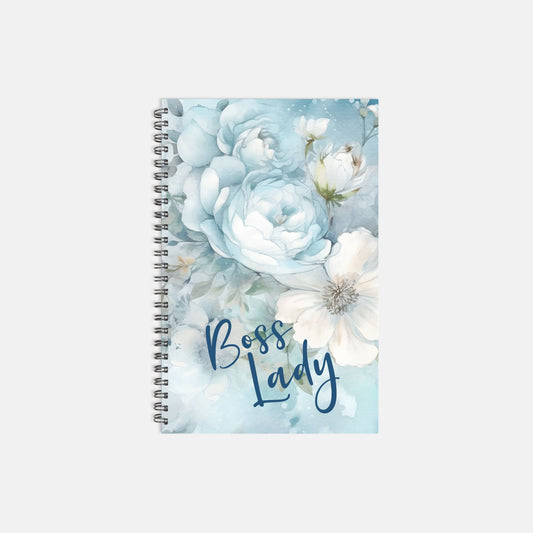 Planner Hardcover Spiral 5.5 x 8.5 - Boss Lady Classy 03