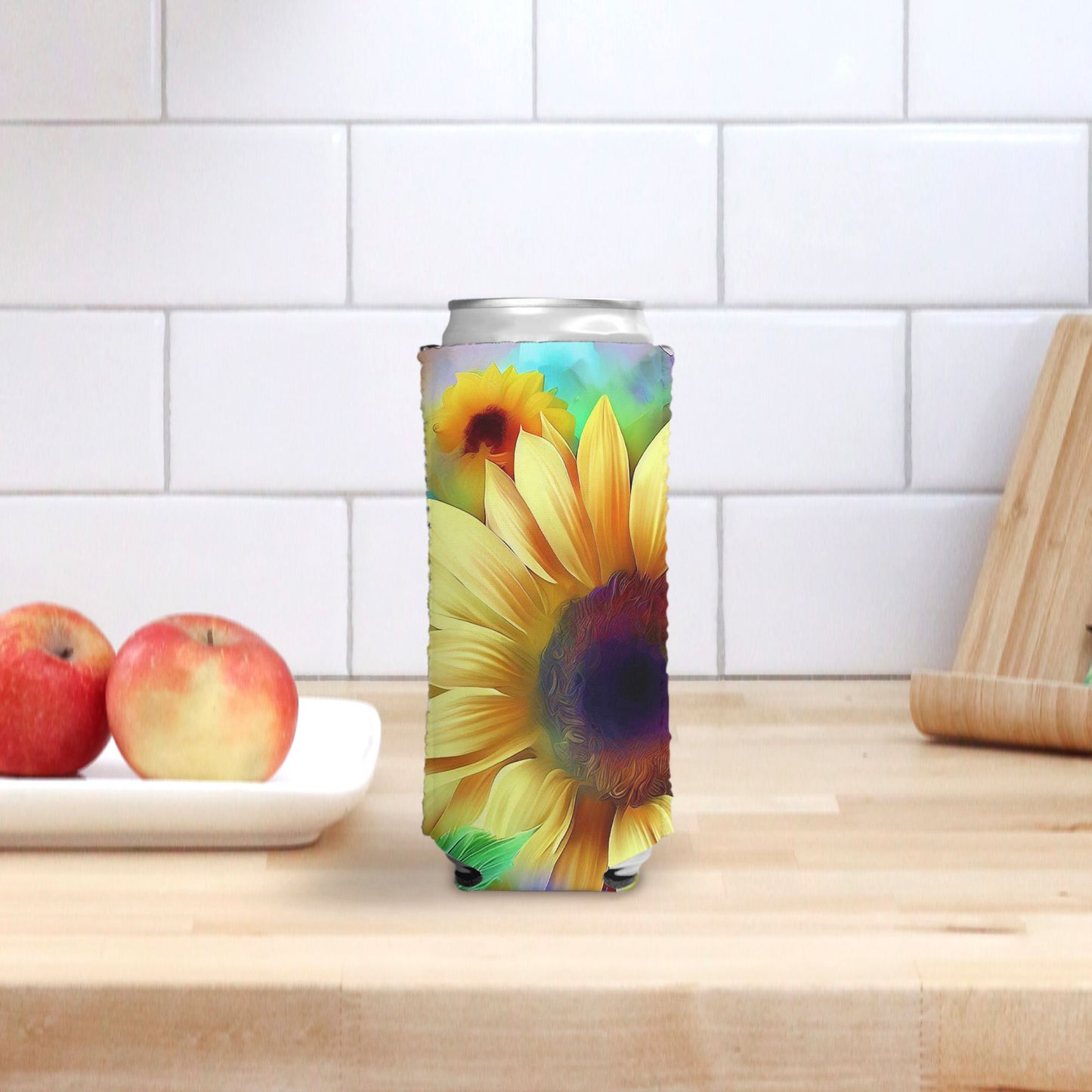 Slim Can Cooler - Sunflower Color