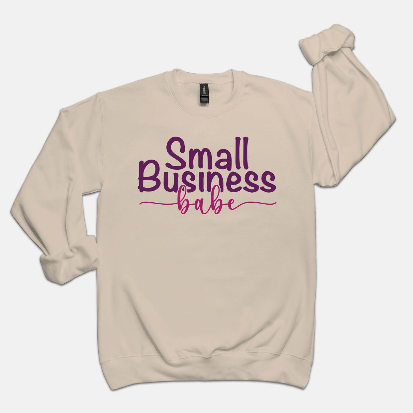 Unisex Crew Neck Sweatshirt Gildan - Small Business Babe