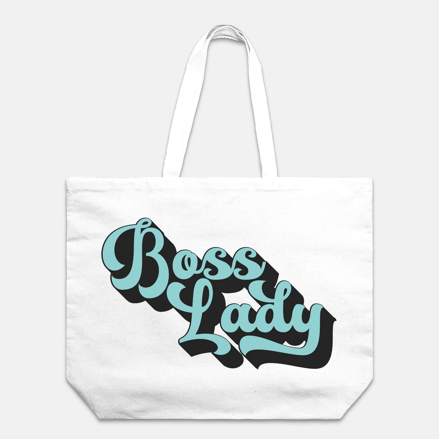 Oversized Tote - Boss Lady Retro