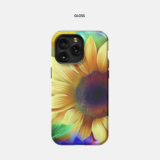 iPhone 15 Pro Max Tough Case - Sunflower Color