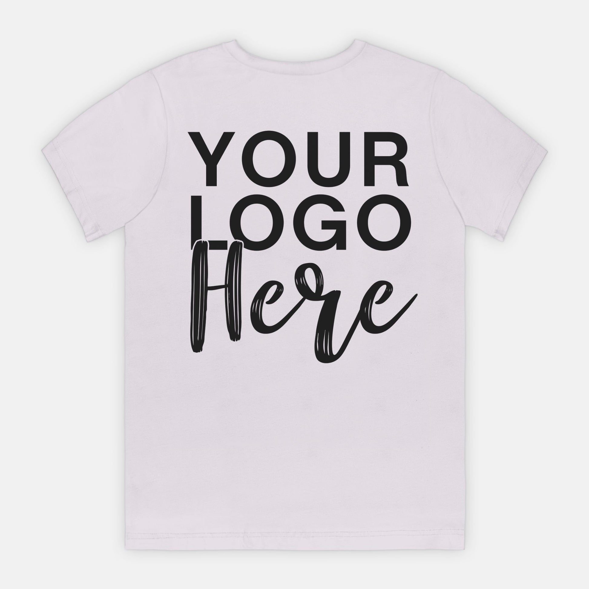 Stand out with Bella Canvas Unisex Tee 3001 - Logo Only - Front & Back, from Designs On The Go. Elevate your brand presence with this sleek, double-sided design, ensuring maximum visibility and style effortlessly.