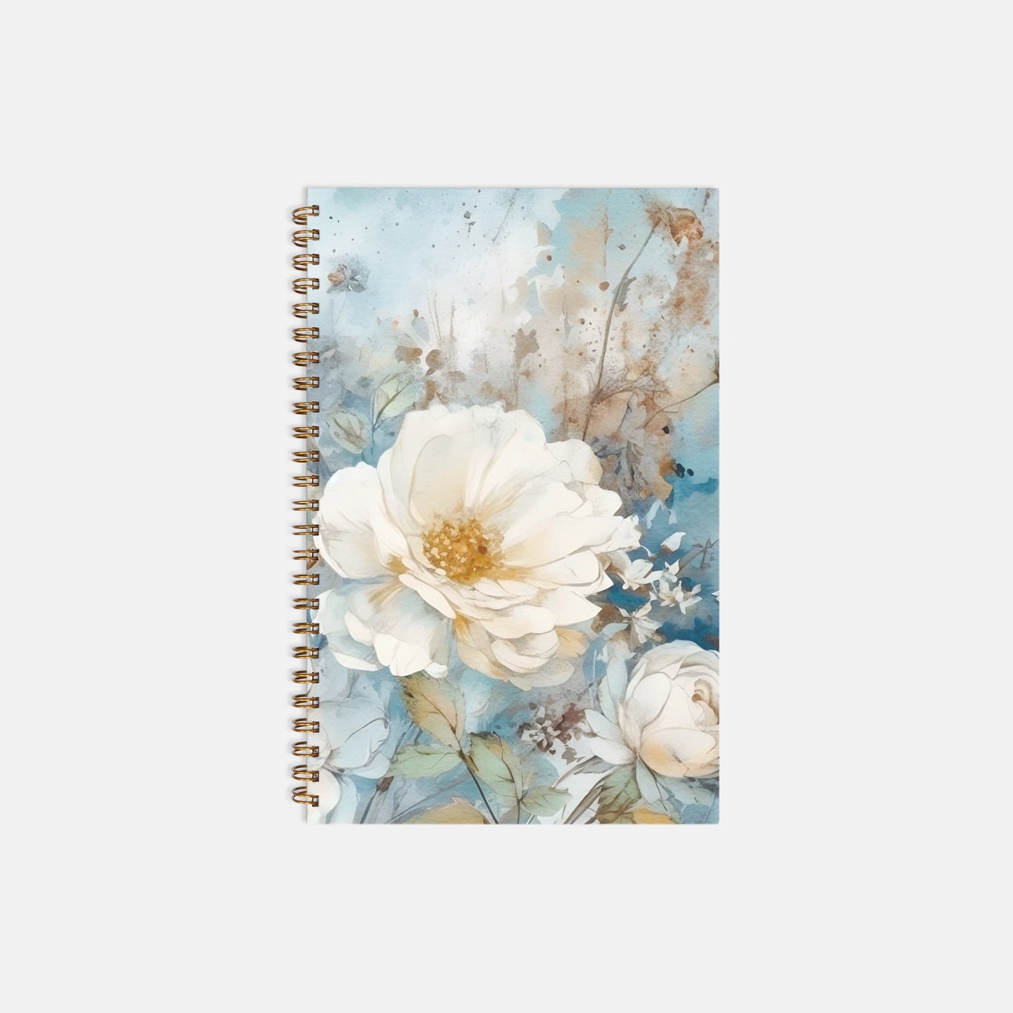 Planner Hardcover Spiral 5.5 x 8.5 - Vintage Blue