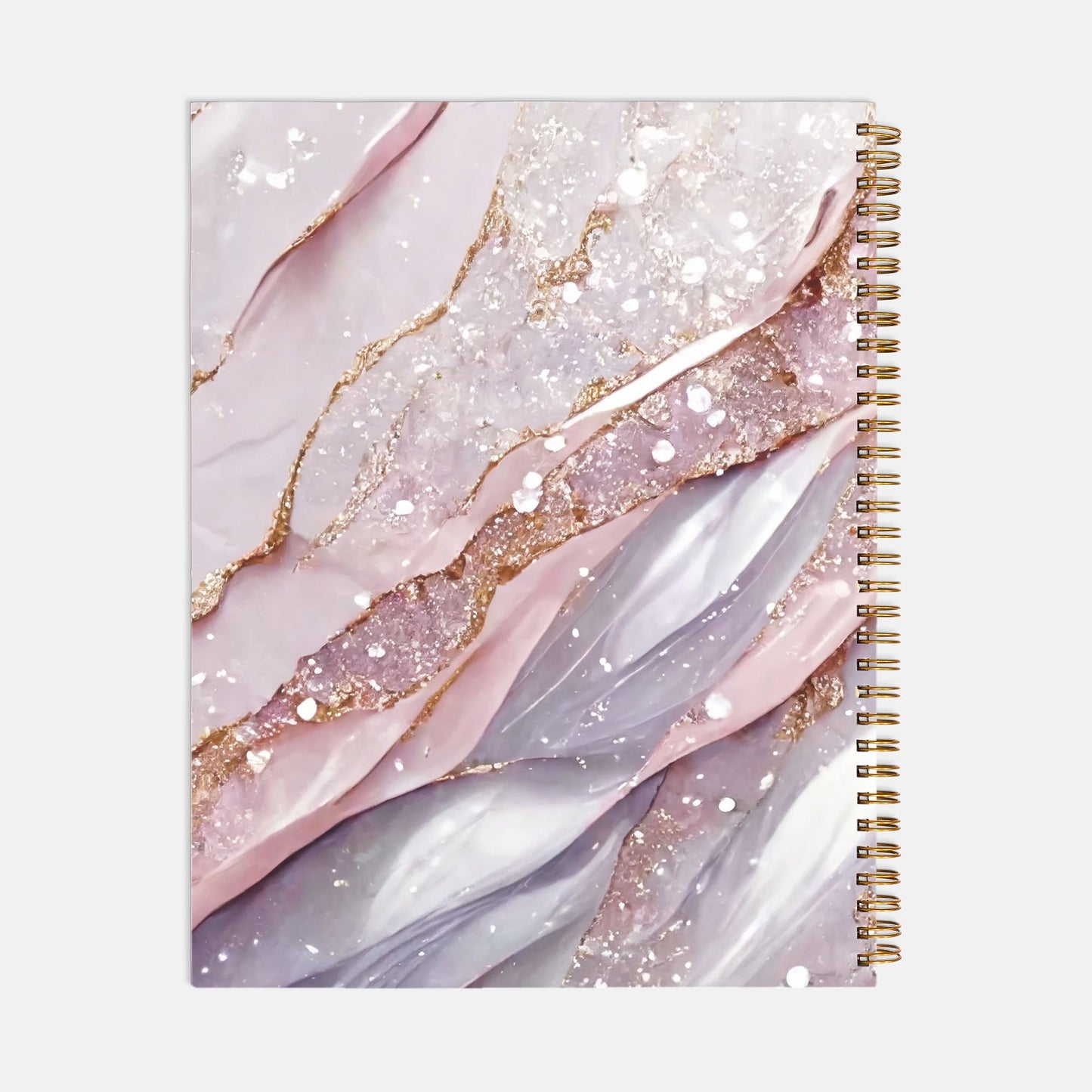 Notebook Softcover Spiral 8.5 x 11 - Glistening Stone