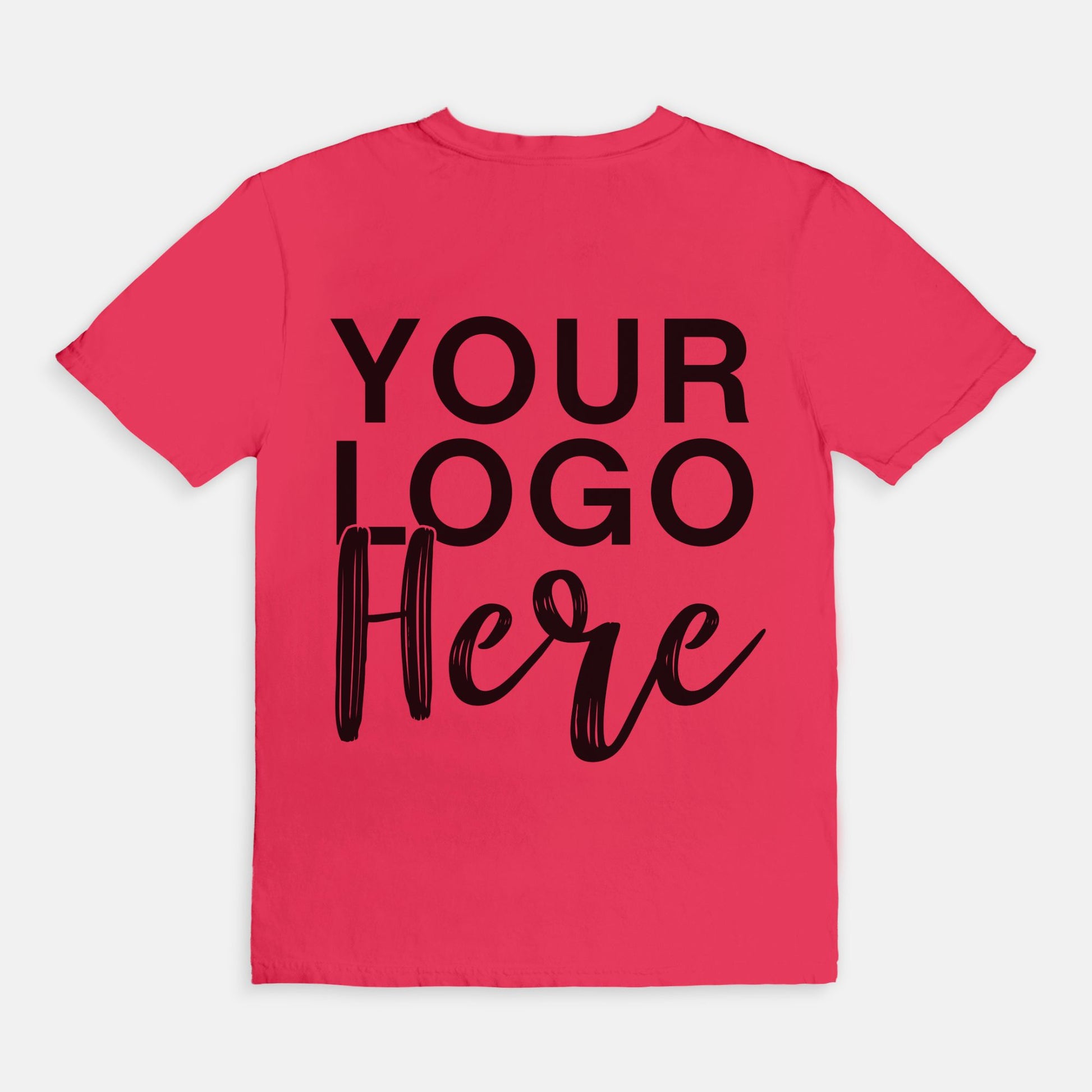 Elevate your style with the Comfort Color Tee 1717 - Logo Only - Back Only from Designs On The Go. This high-quality tee combines comfort and durability, perfect for showcasing your brand. Ideal for everyday wear, it features your logo on the back, making a impactful statement.