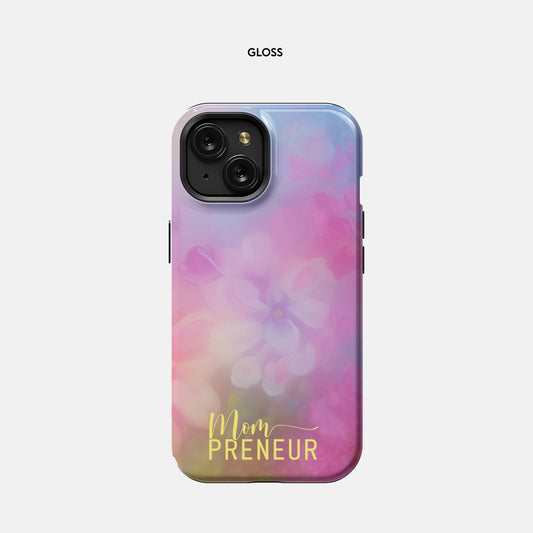 iPhone 15 Tough Case - Mompreneur Fantasy Flowers
