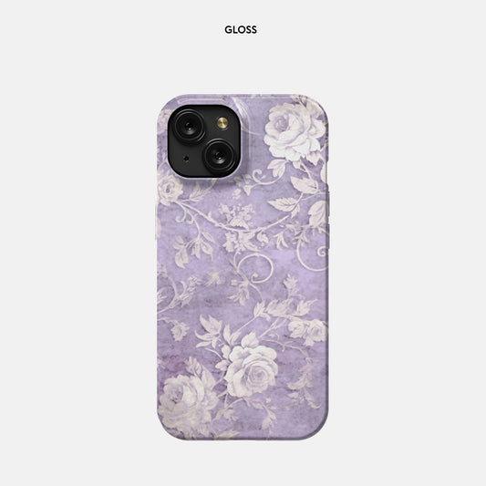 iPhone 15 Slim Case - Vintage Rose