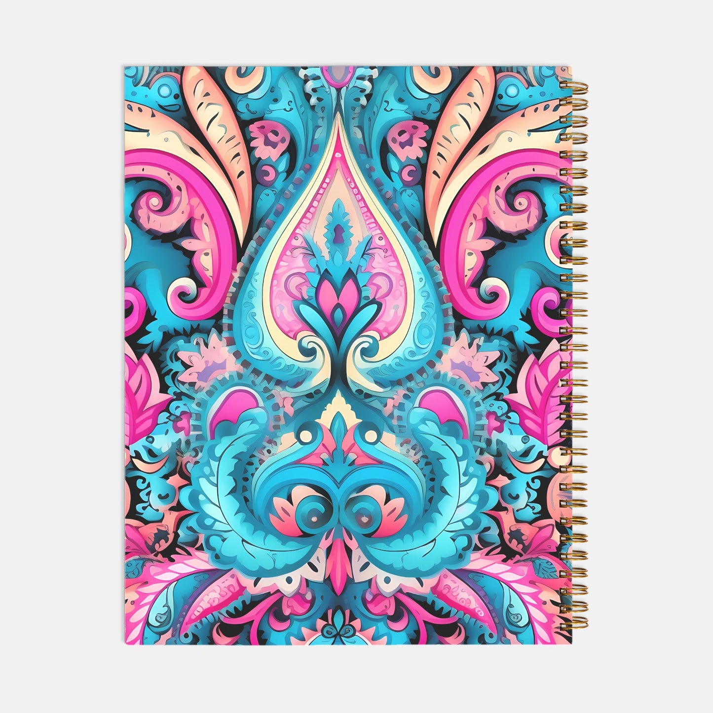 Planner Hardcover Spiral 8.5 x 11 - Colorful Design