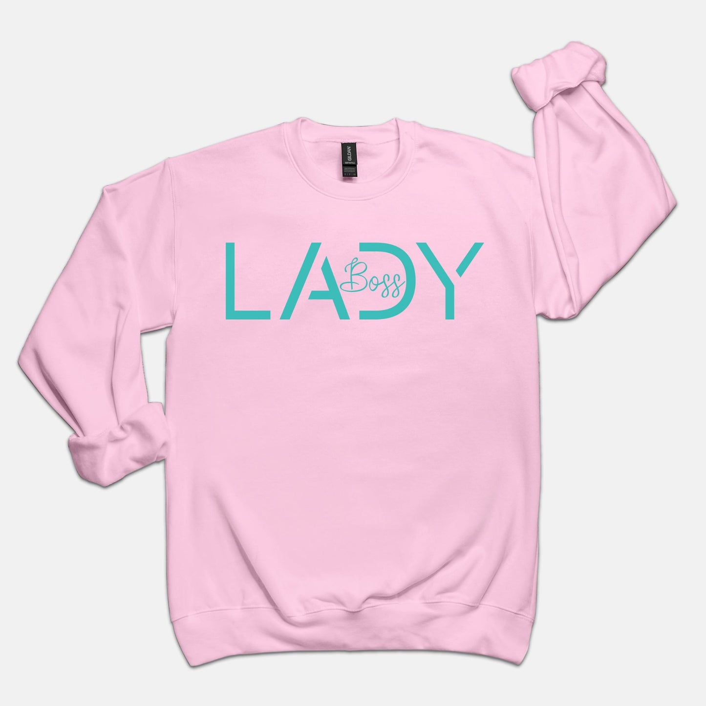 Unisex Crew Neck Sweatshirt Gildan - Boss Lady Modern