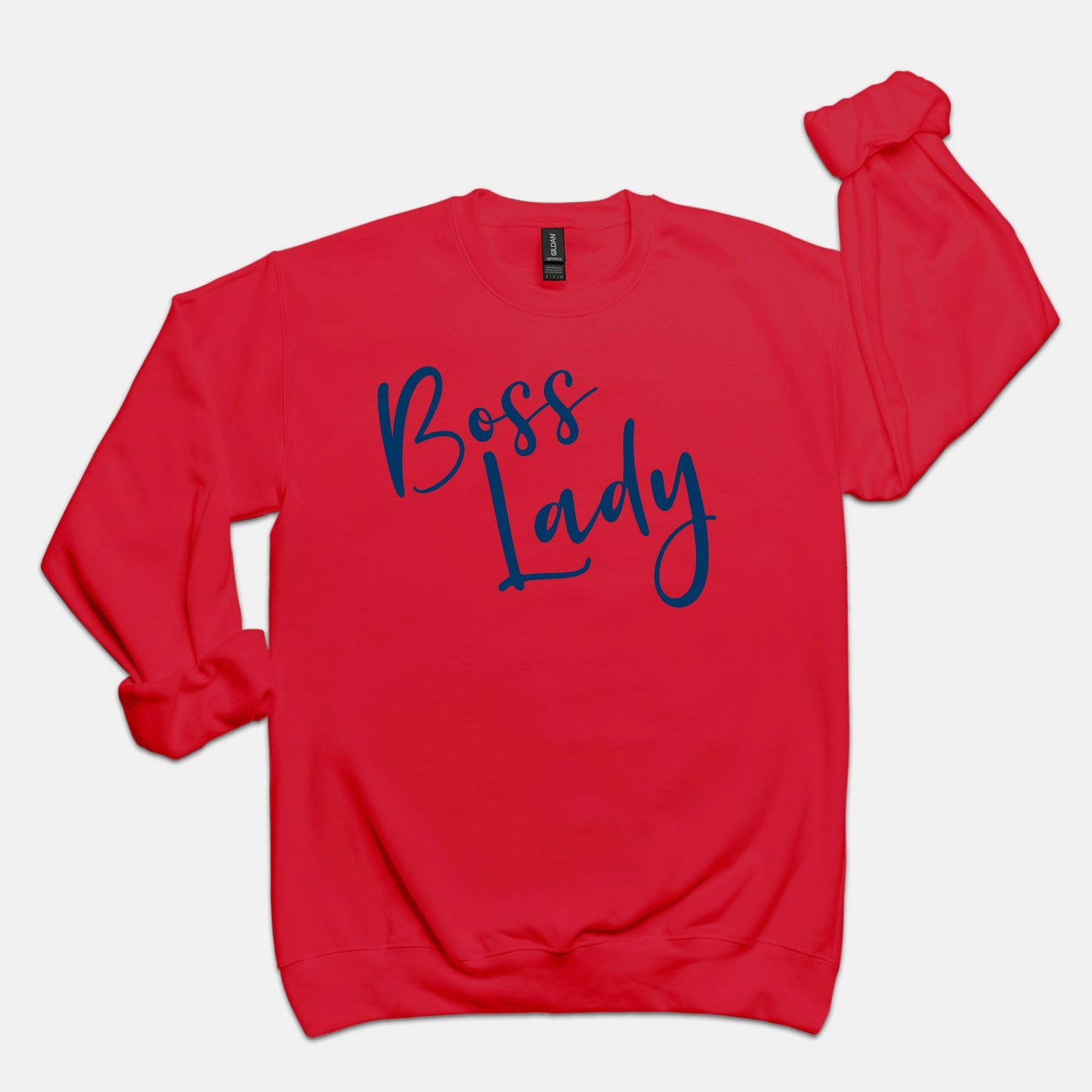 Unisex Crew Neck Sweatshirt Gildan - Boss Lady Classy