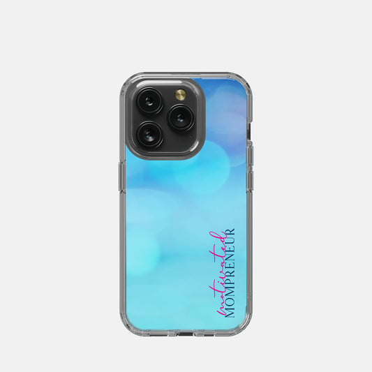 iPhone 15 Pro Clear Case - Motivated Mompreneur Icy Ocean