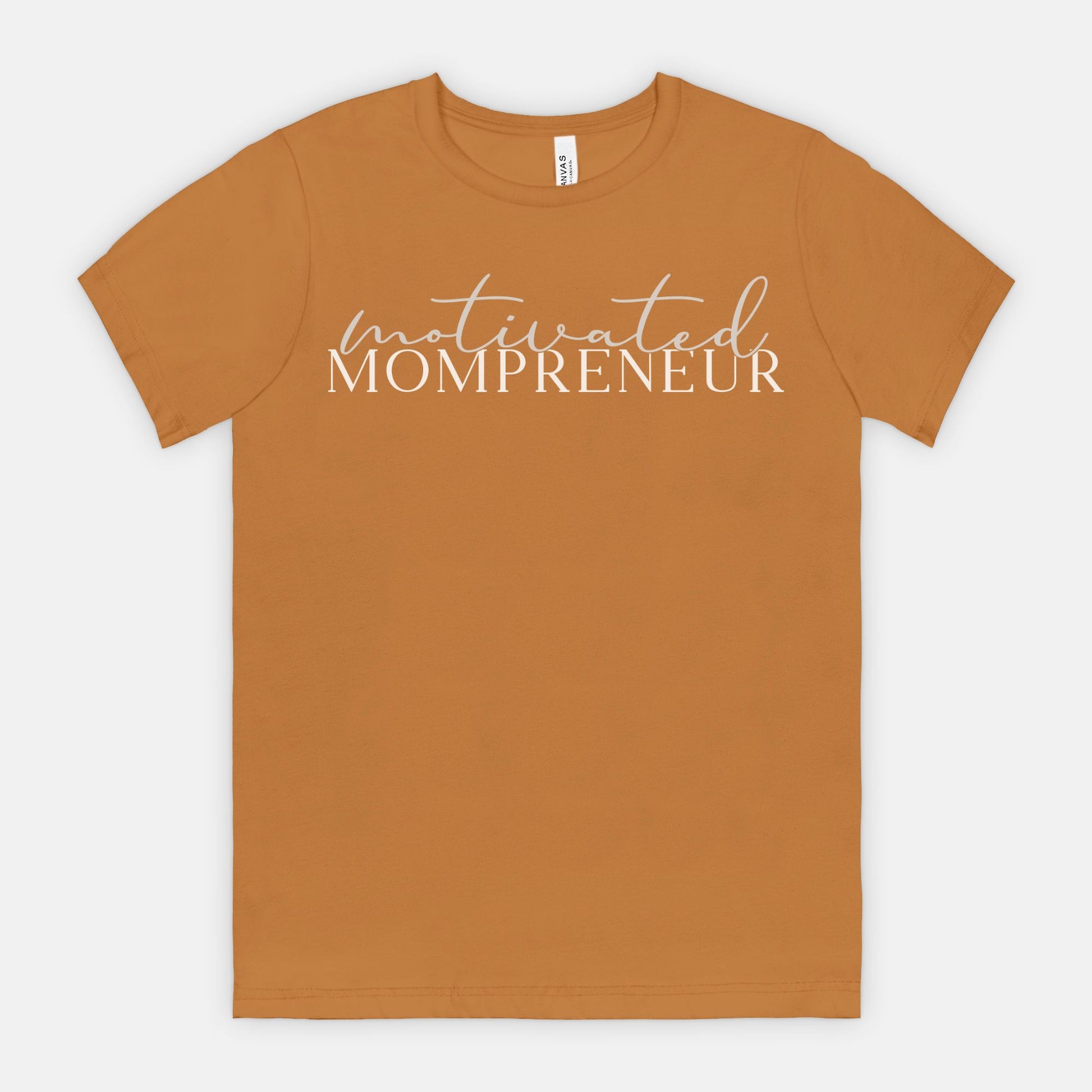 Elevate your entrepreneurial spirit with Bella Canvas Unisex Tee 3001 - Motivated Mompreneur, from Designs On The Go. Showcase your drive and style effortlessly with this comfortable and inspiring design, perfect for the dedicated mompreneur.