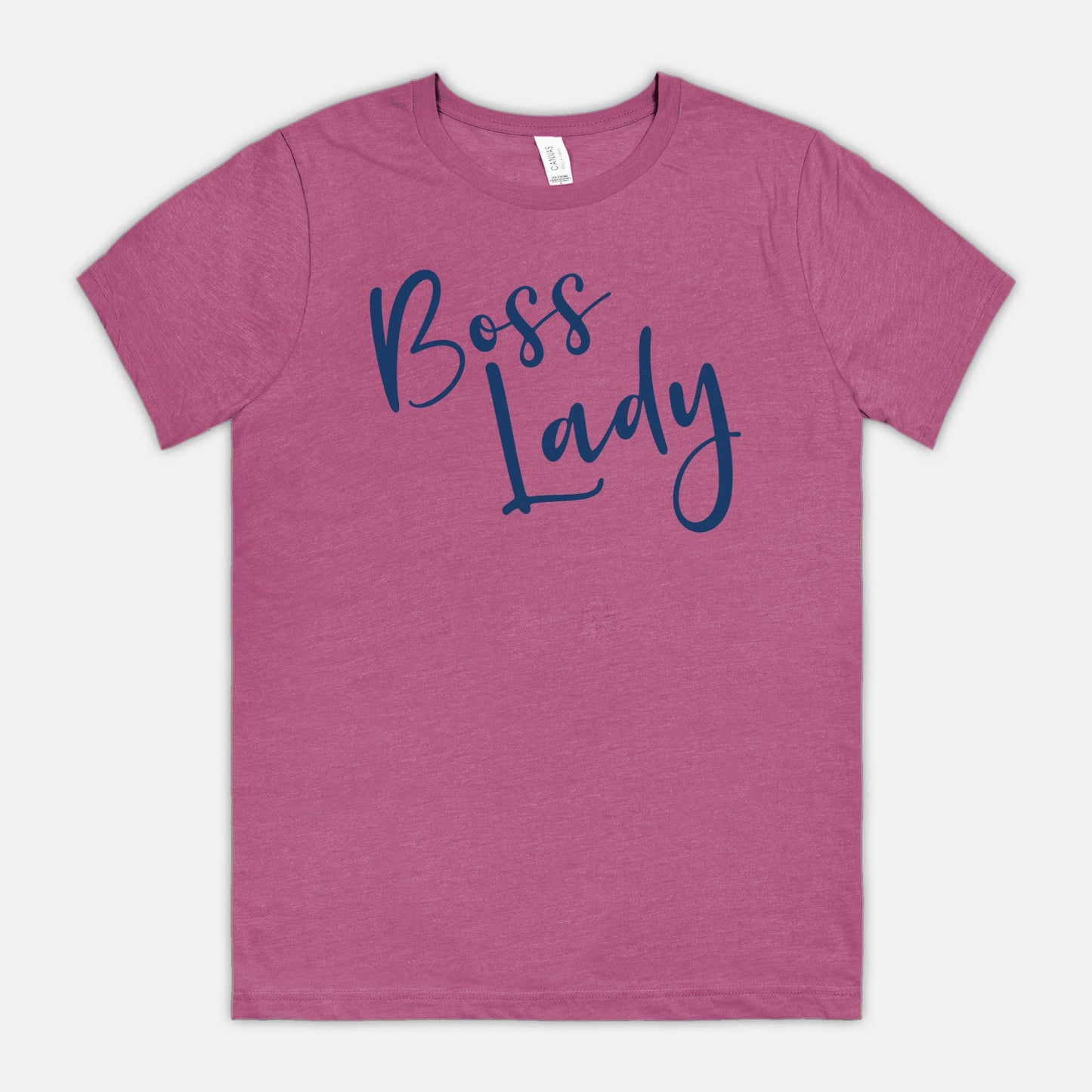 Elevate your wardrobe with Bella Canvas Unisex Tee 3001CVC - Boss Lady Classy, from Designs On The Go. Make a statement effortlessly.