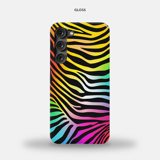 Samsung Galaxy S23 Plus Slim Case - Rainbow Zebra
