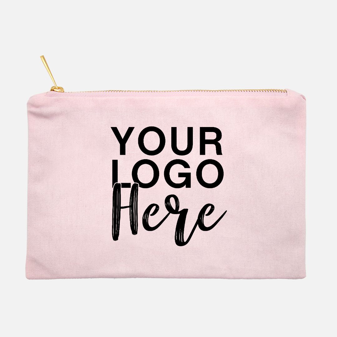 Zipper Canvas Bag - Logo Only