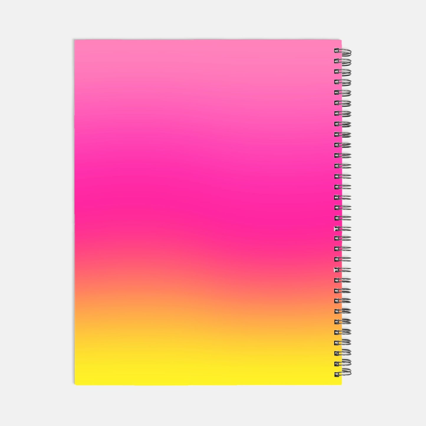 Notebook Softcover Spiral 8.5 x 11 - Boss Lady Modern Pink