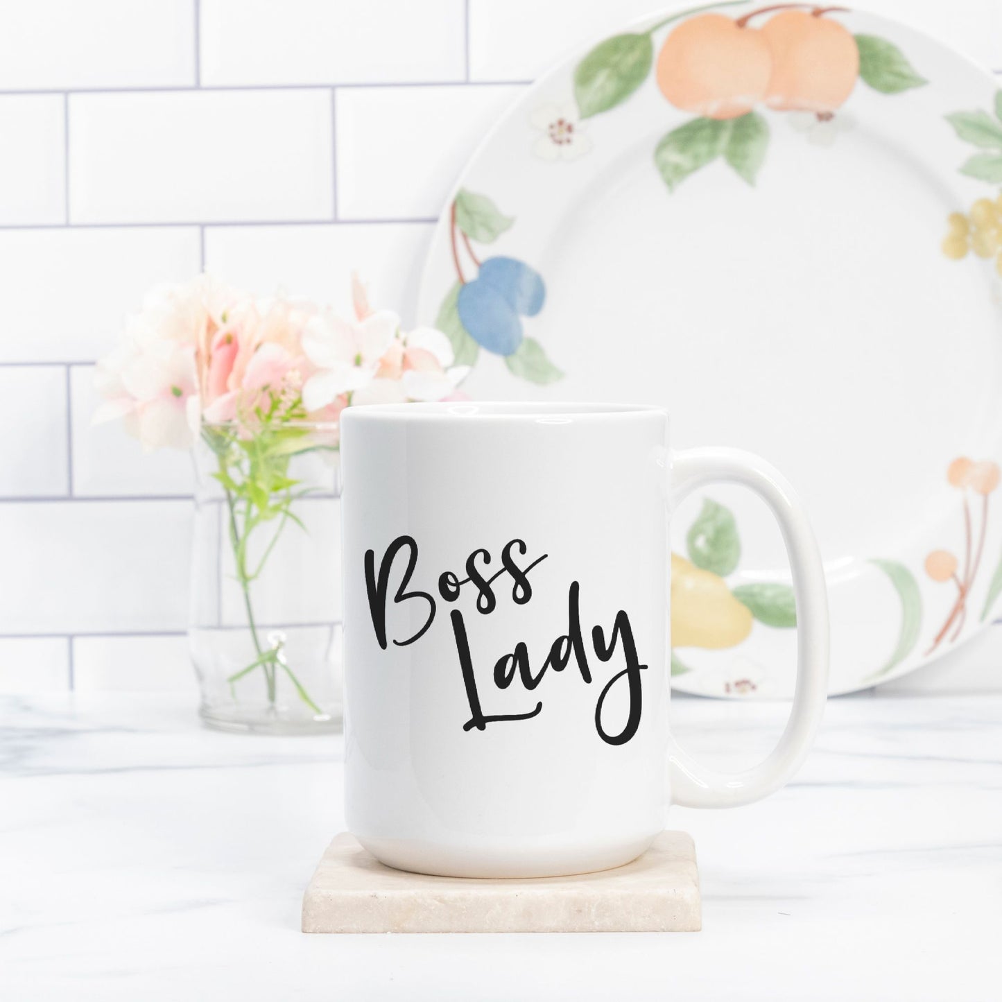 Mug Deluxe 15 oz. - Boss Lady