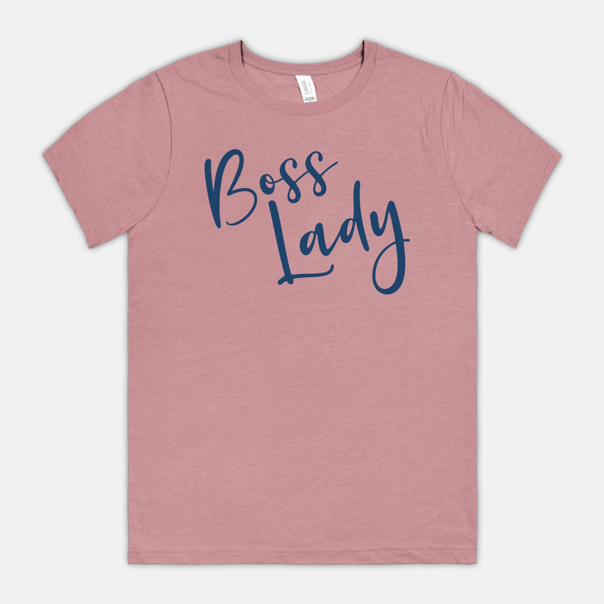 Elevate your wardrobe with Bella Canvas Unisex Tee 3001CVC - Boss Lady Classy, from Designs On The Go. Make a statement effortlessly.