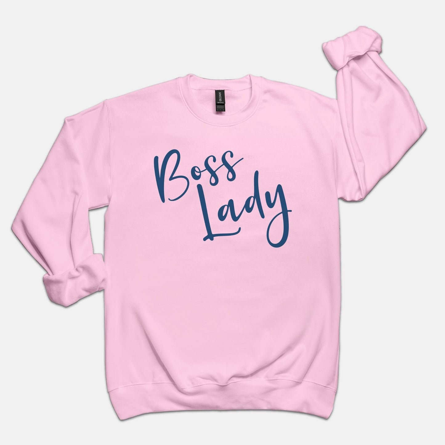 Unisex Crew Neck Sweatshirt Gildan - Boss Lady Classy