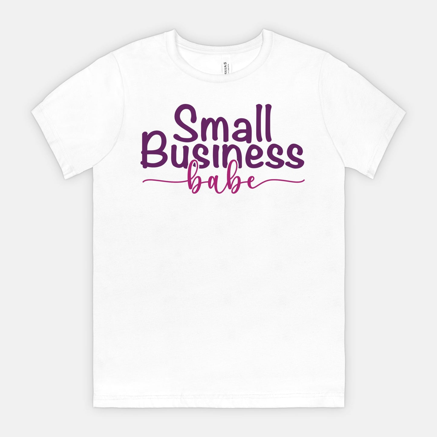 Celebrate your entrepreneurial journey with Bella Canvas Unisex Tee 3001 - Small Business Babe, from Designs On The Go. Elevate your style with this chic and comfortable tee, perfect for showcasing your pride as a small business owner.