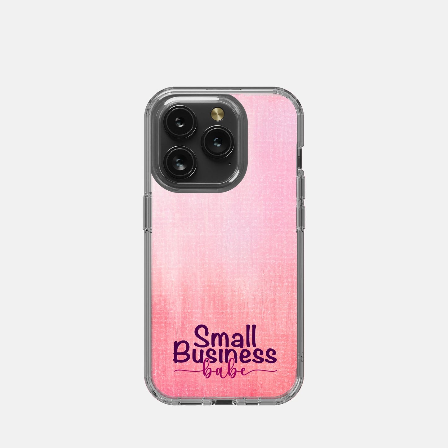 iPhone 15 Pro Clear Case - Small Business Babe