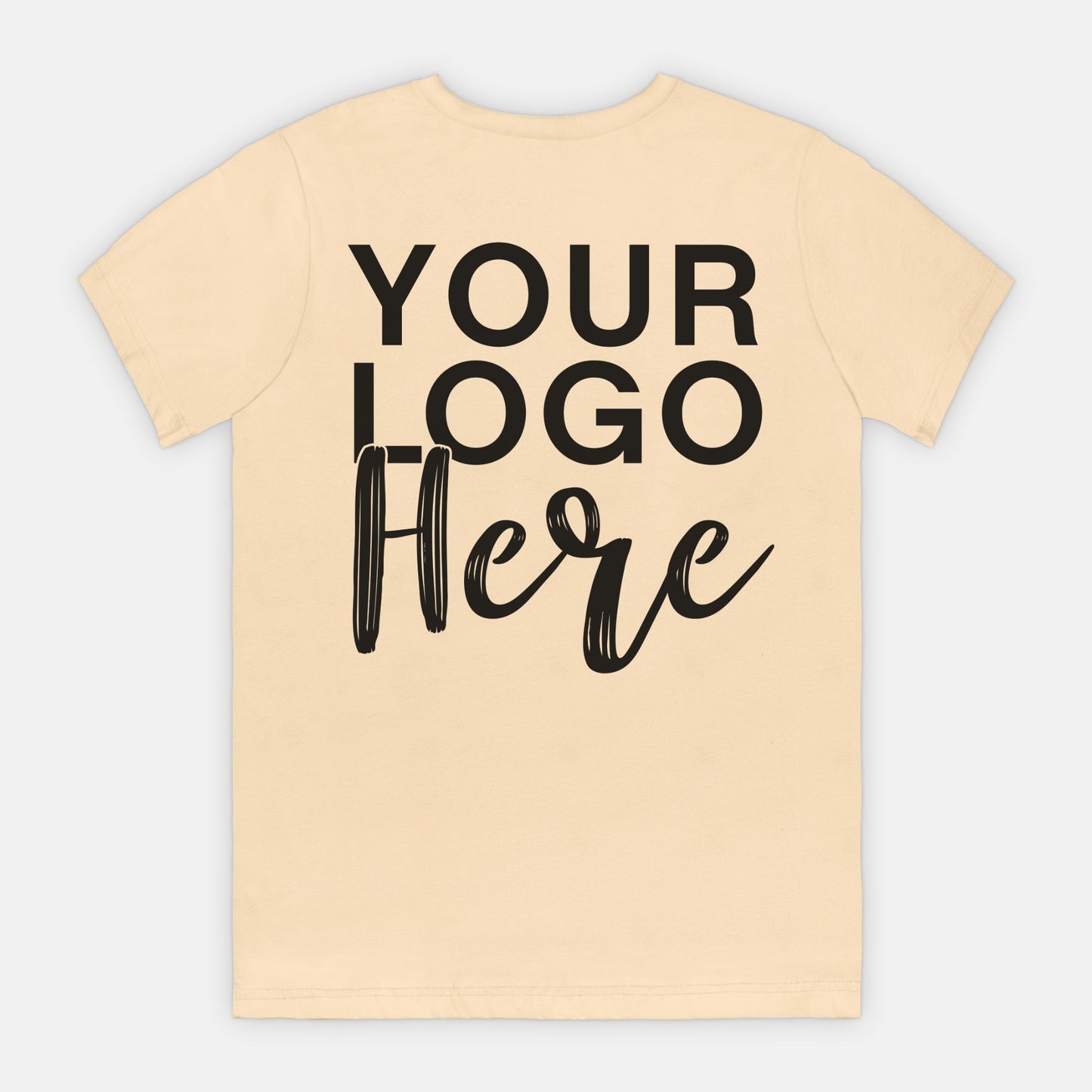 Stand out with Bella Canvas Unisex Tee 3001 - Logo Only - Front & Back, from Designs On The Go. Elevate your brand presence with this sleek, double-sided design, ensuring maximum visibility and style effortlessly.