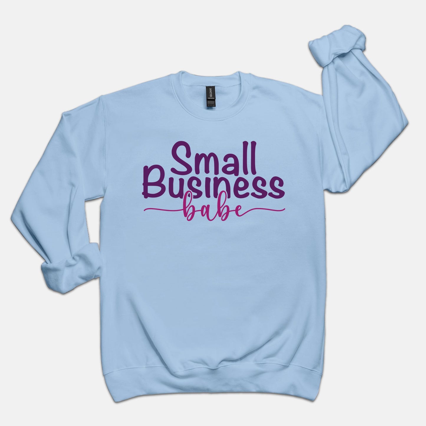 Unisex Crew Neck Sweatshirt Gildan - Small Business Babe