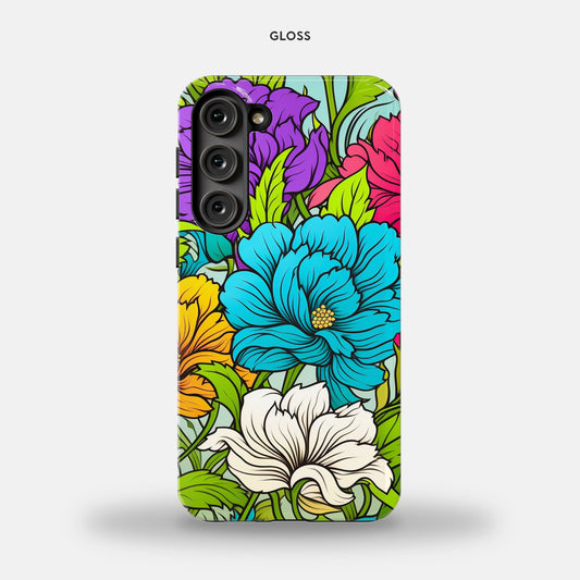 Samsung Galaxy S23 Plus Tough Case - Blooming Bright