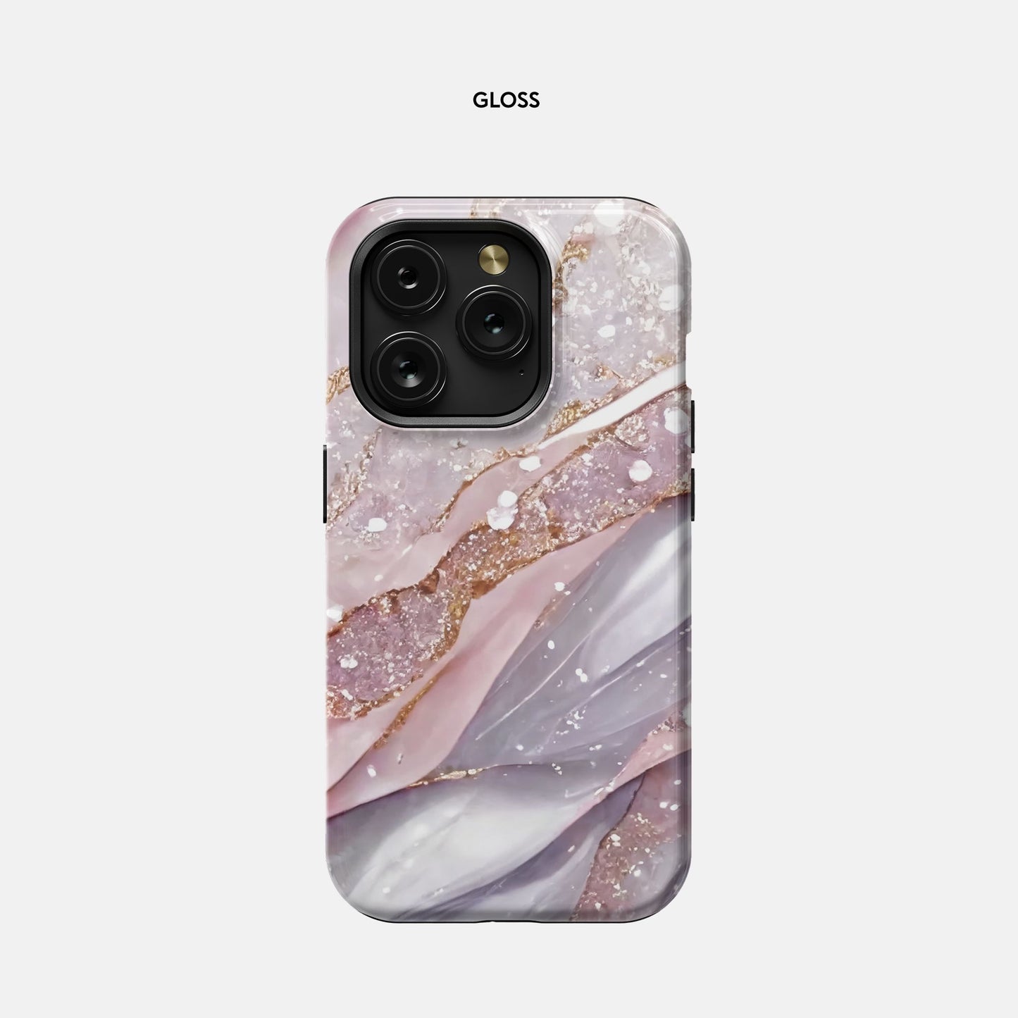iPhone 15 Pro Tough Case - Glistening Stone