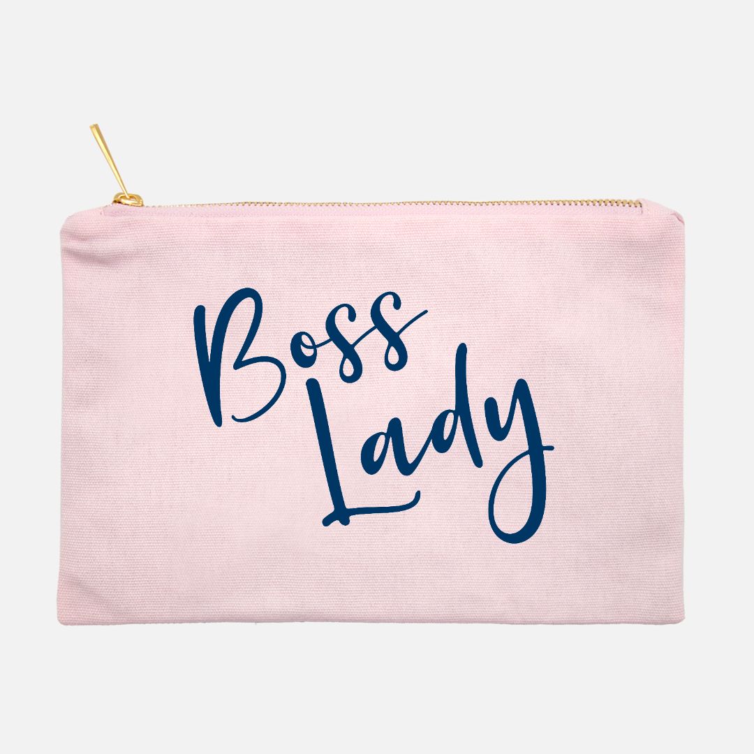 Zipper Canvas Bag - Boss Lady Classy