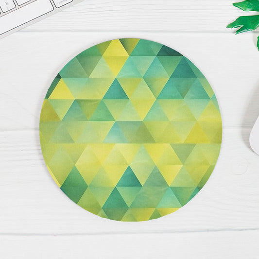 Mouse Pad (Round) - Lazy Sun