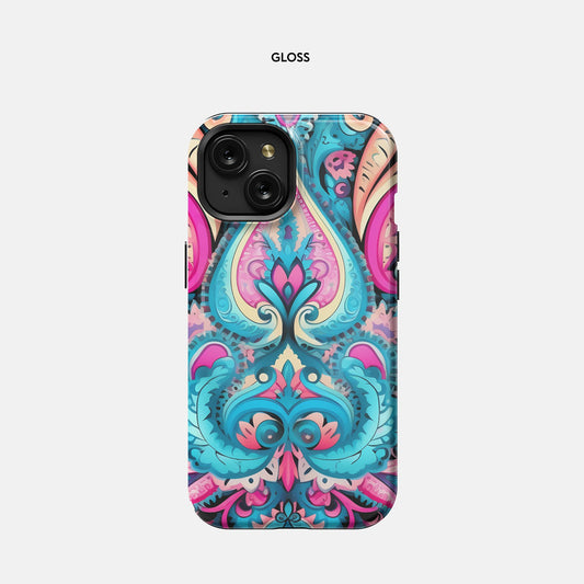 iPhone 15 MagSafe Tough Case - Colorful Design
