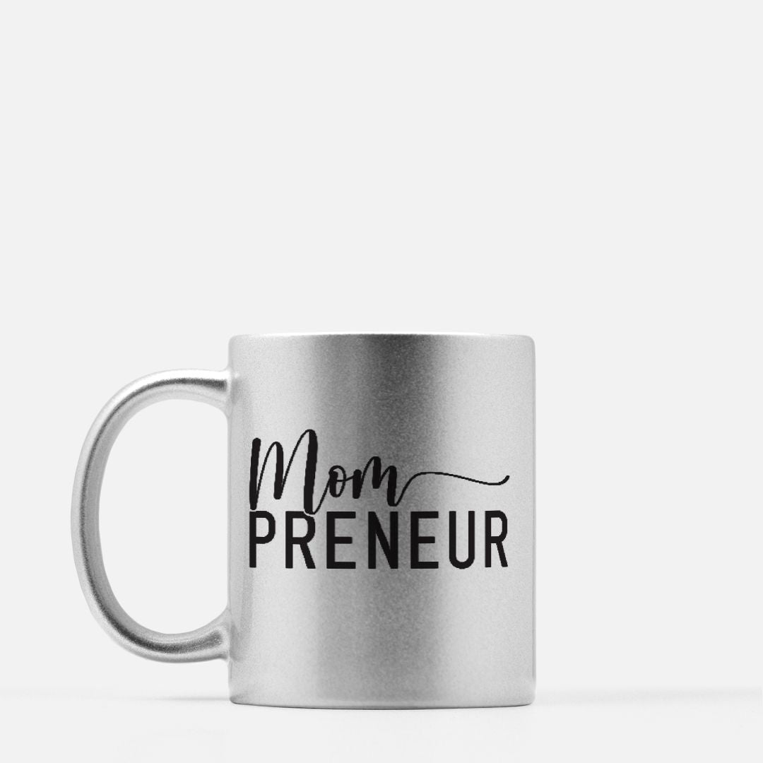 Mug 11 oz. (Silver) - Mompreneur