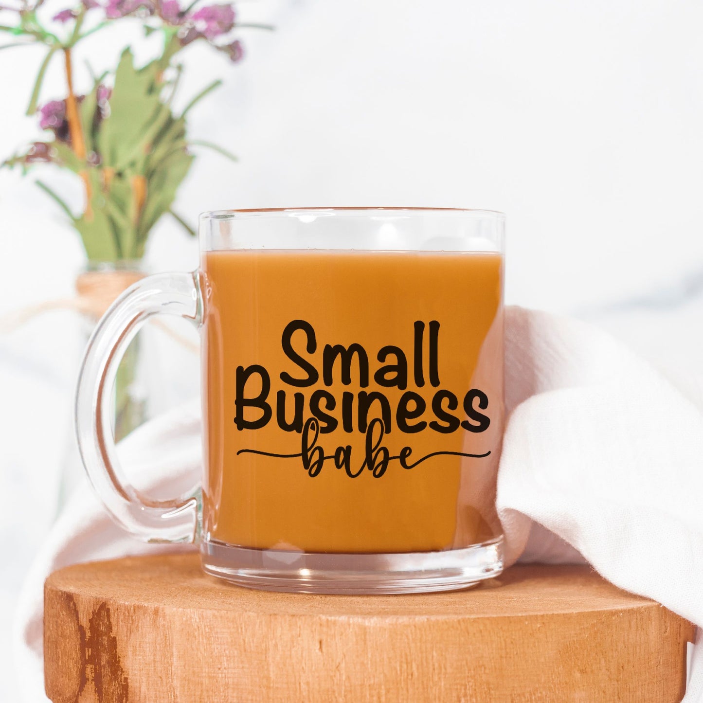 Mug Glass - Small Business Babe