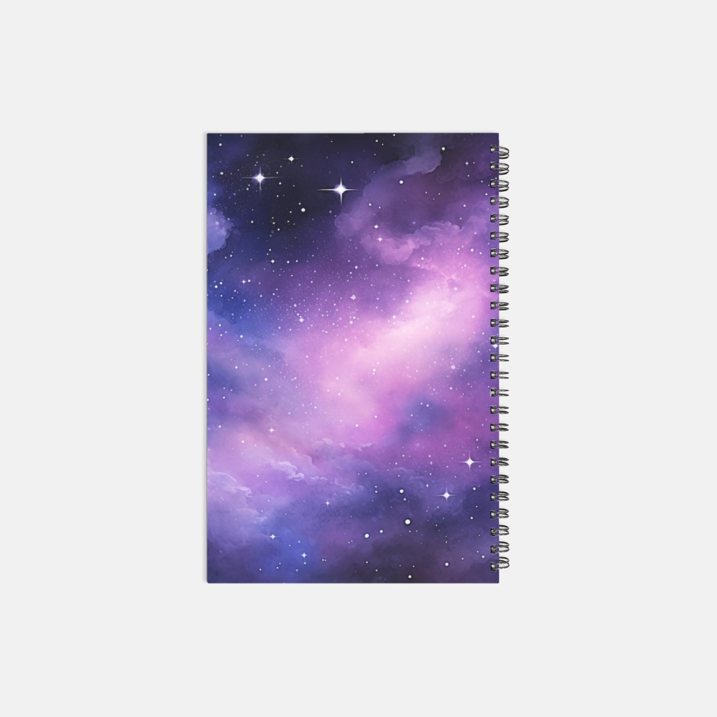 Notebook Softcover Spiral 5.5 x 8.5 - Night Sky Wonder