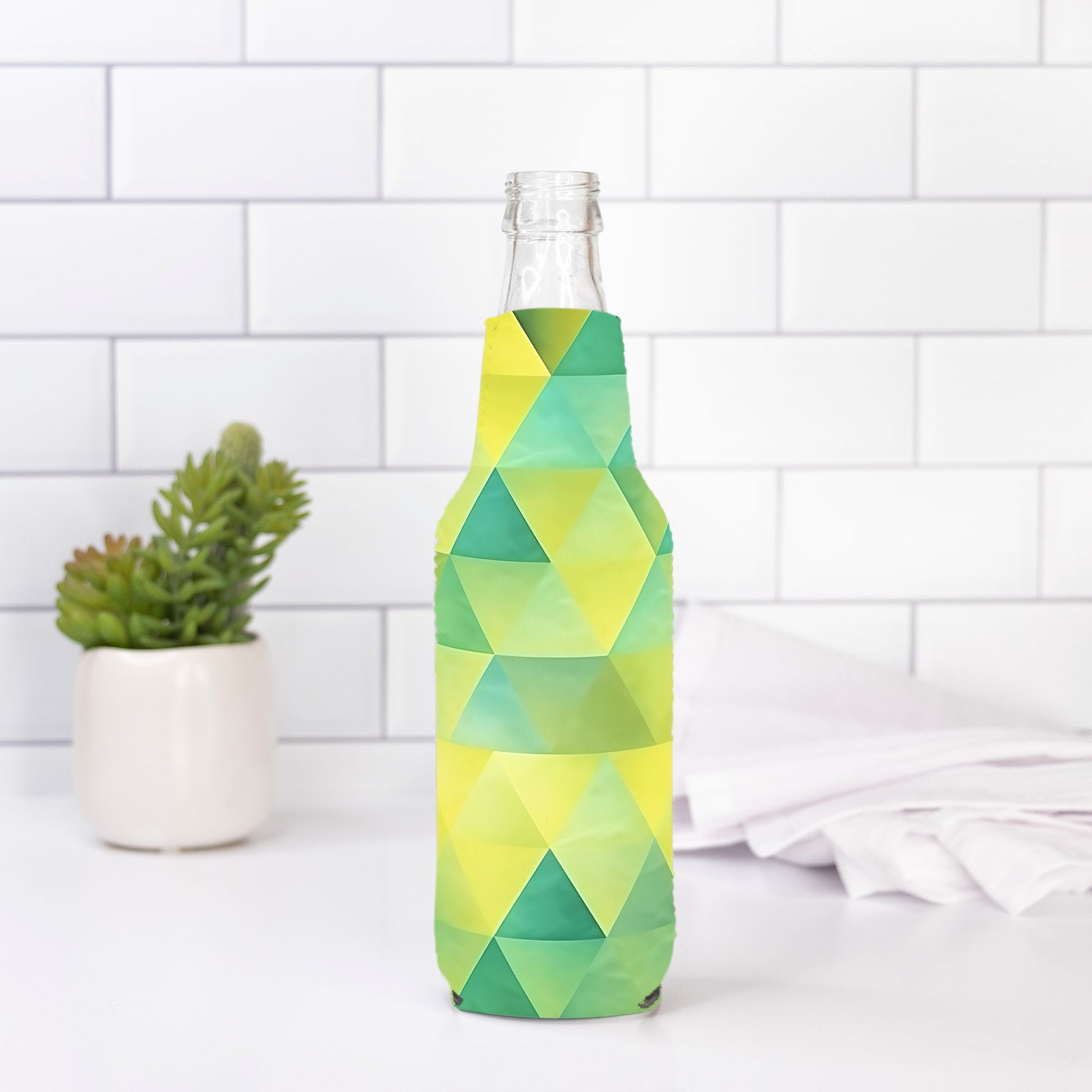 Brighten your bottle with our Bottle Wrap - Lazy Sun from Designs On The Go. Featuring a cheerful sun design, this durable wrap adds a fun and vibrant touch to your hydration routine. Perfect for showcasing your sunny personality, it's the ideal accessory for any bottle.