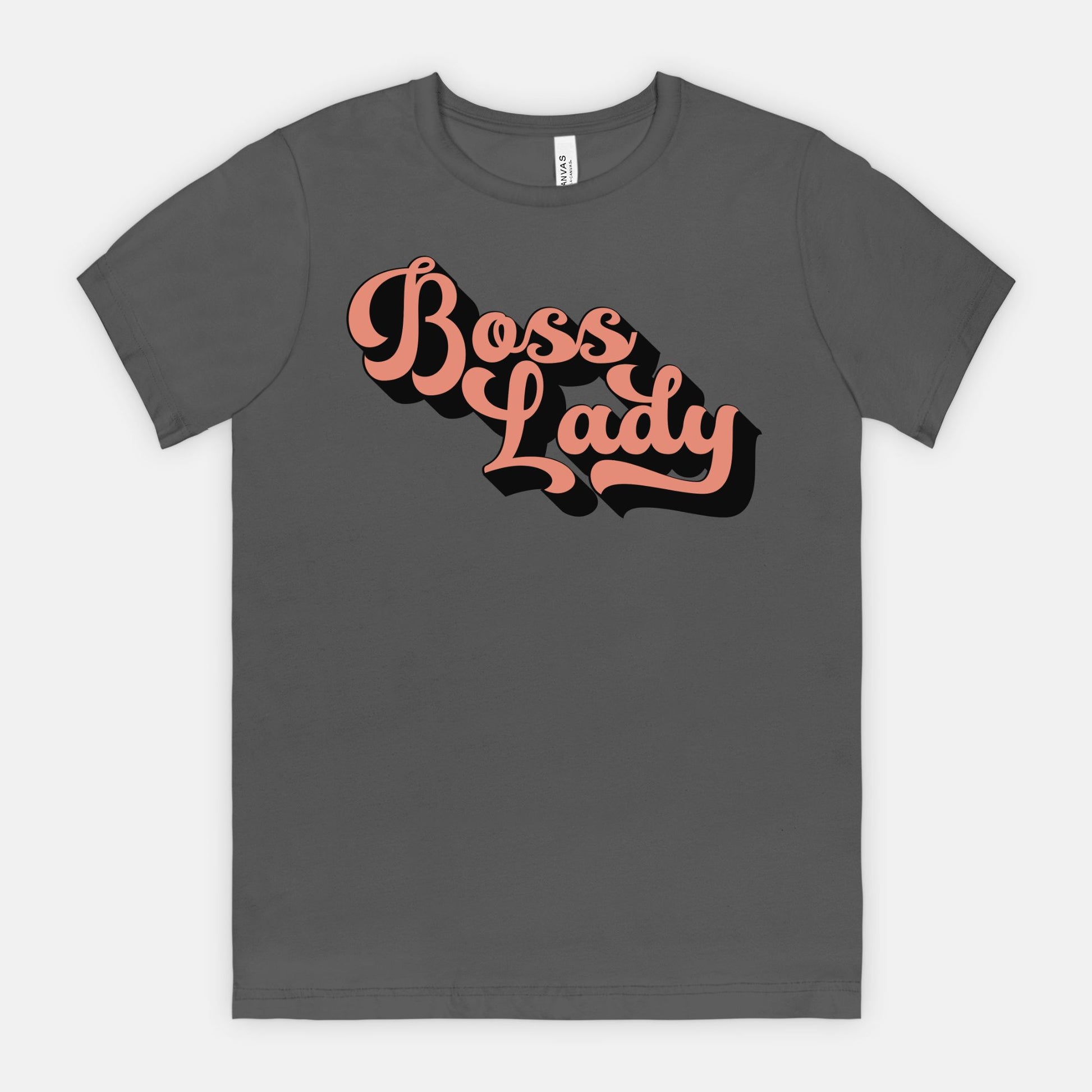 Embrace vintage vibes with Bella Canvas Unisex Tee 3001 - Boss Lady Retro, from Designs On The Go. Elevate your style with nostalgic charm and classic flair, showcasing your confidence effortlessly.